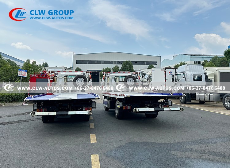 ISUZU 4x2 4Tons Tilt Tray Flatbed Tow Truck 8