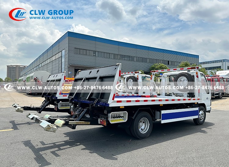 ISUZU 4x2 4Tons Tilt Tray Flatbed Tow Truck 3