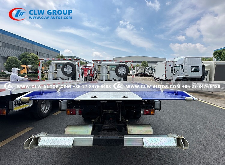 ISUZU 4x2 4Tons Tilt Tray Flatbed Tow Truck 5
