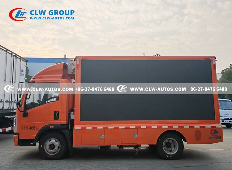 Sinotruk Full Color LED Display Truck 4 Sinotruk Full Color LED Display Truck 4