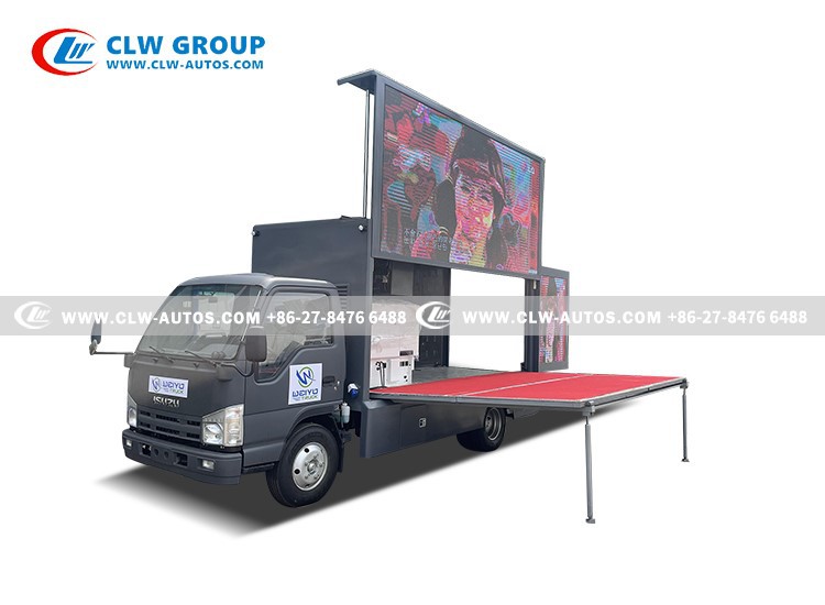 ISUZU Outdoor Full Color LED Advertisment Truck 1