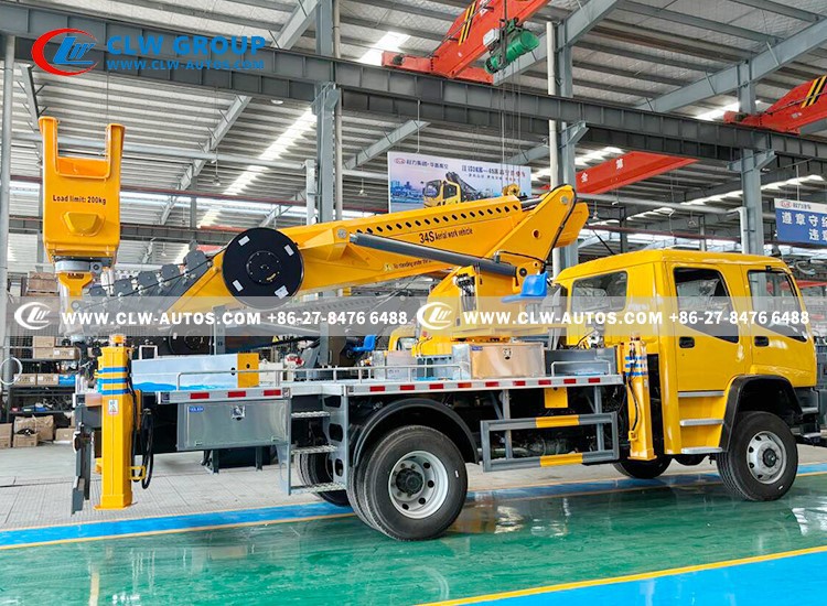 ISUZU FVR All Drive 34m Aerial Working Truck 14