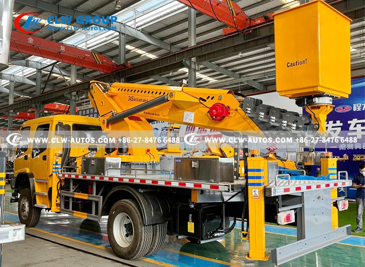 ISUZU FVR All Drive 34m Aerial Working Truck 15