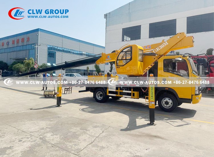 HOWO 30M Aerial Work Platform Truck 5