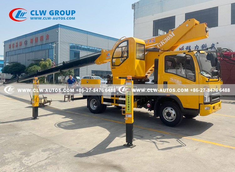 HOWO 30M Aerial Work Platform Truck 2