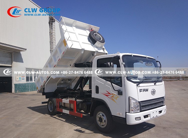 FAW Tiger 5Tons Mini Dump Truck 11