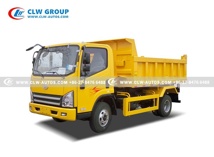 FAW 5Tons Rear Tipper Truck 4