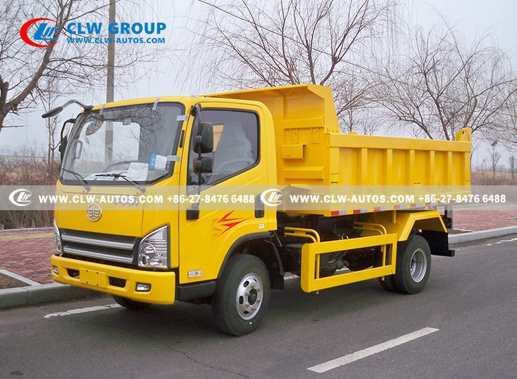 FAW 5Tons Rear Tipper Truck 7