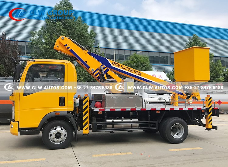 HOWO 12M 40FT Elevated Work Platform Truck 6 HOWO 12M 40FT Elevated Work Platform Truck 6