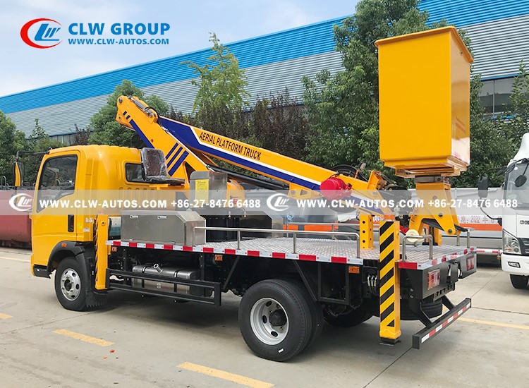 HOWO 12M 40FT Elevated Work Platform Truck 5 HOWO 12M 40FT Elevated Work Platform Truck 5