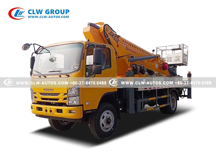 ISUZU 4X4 38Meters Telescopic Boom Lift Truck 1