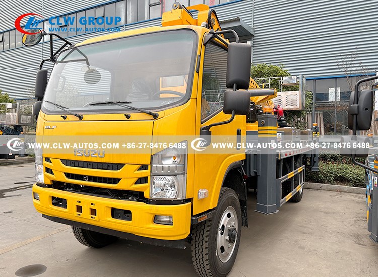ISUZU 4X4 38Meters Telescopic Boom Lift Truck 8