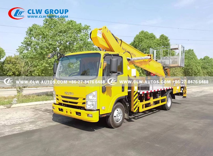 ISUZU 32M 105FT Aerial Platform Truck 10