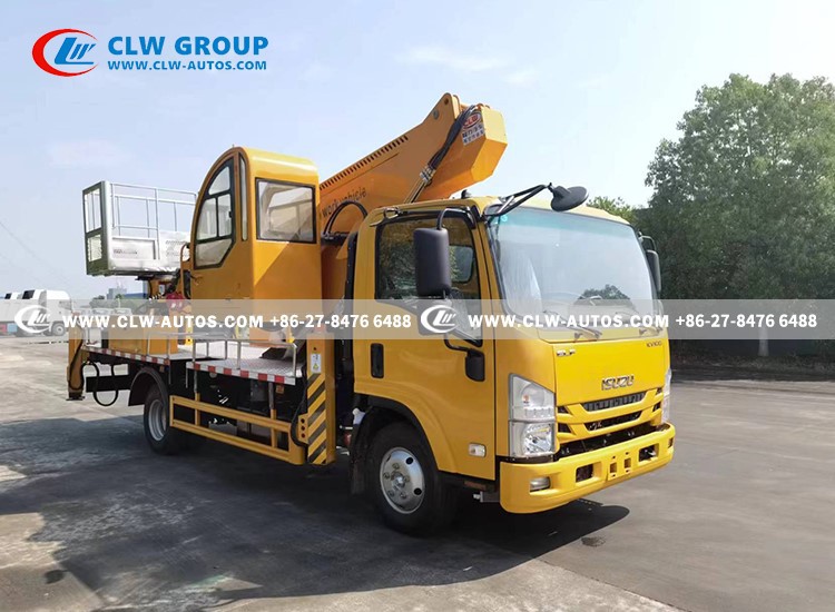 ISUZU 32M 105FT Aerial Platform Truck 9