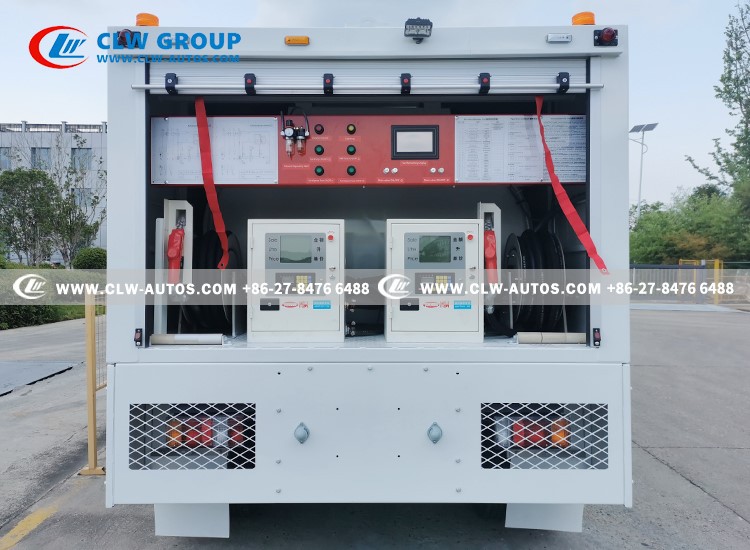 CAFU FUEL TRUCK REFUELING ISUZU 3 CAFU FUEL TRUCK REFUELING ISUZU 3
