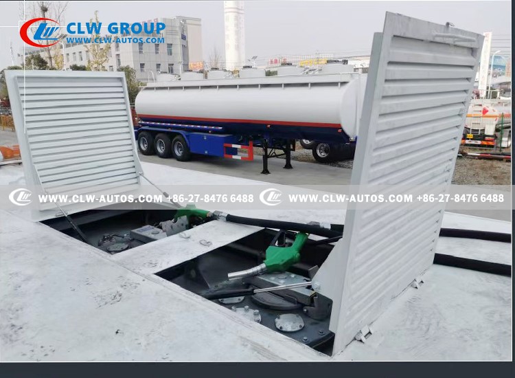 CAFU FUEL TRUCK REFUELING ISUZU 7
