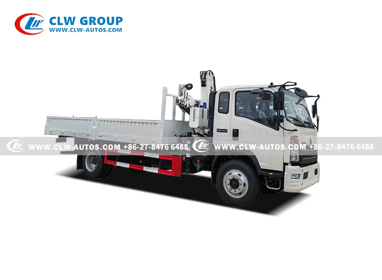 HOWO 3 Ton Crane Truck 3