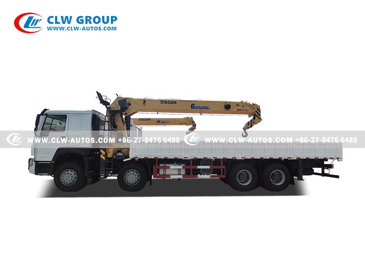 HOWO 16 Ton Crane Truck 2