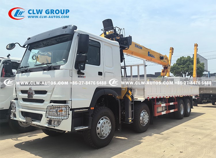 HOWO 16 Ton Crane Truck 8