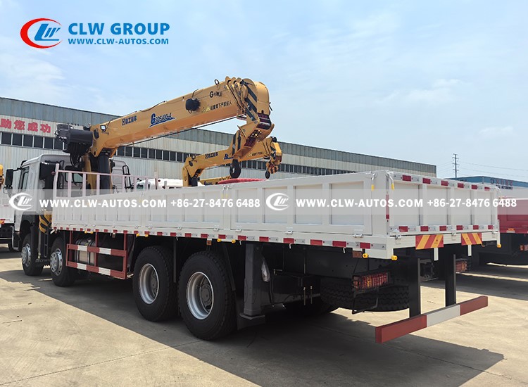 HOWO 16 Ton Crane Truck 5