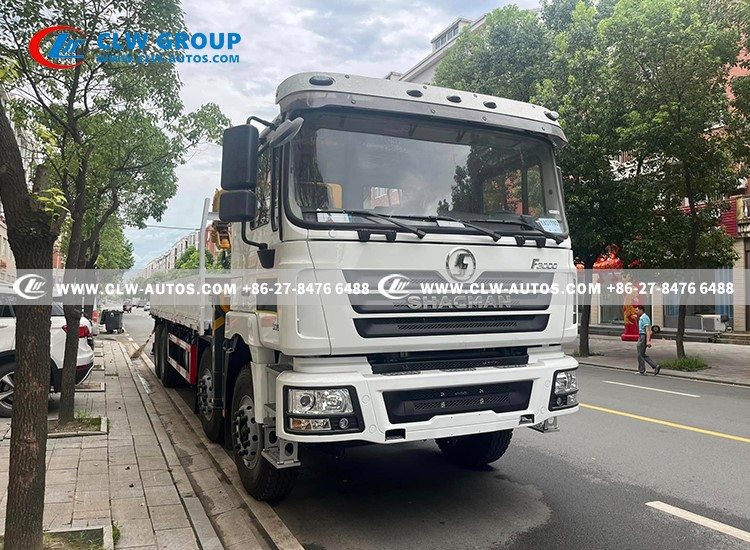 Shacman F3000 8X4 16 Ton Crane Truck 8 Shacman F3000 8X4 16 Ton Crane Truck 8