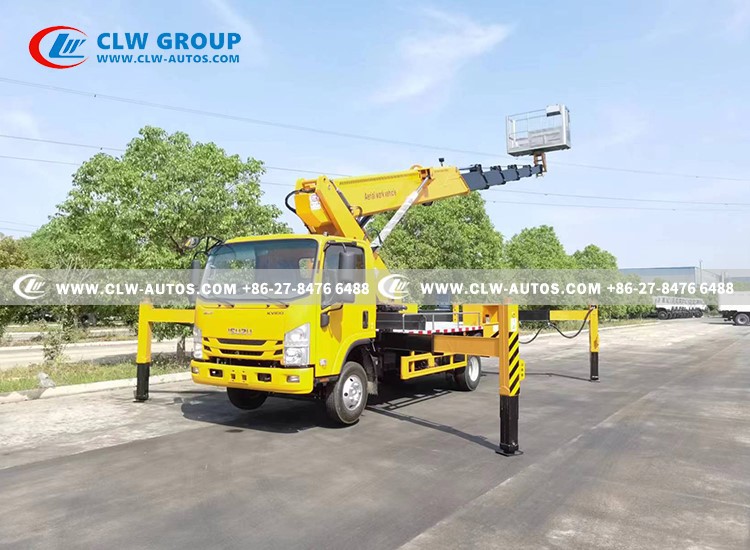 ISUZU 32M 105FT Aerial Platform Truck 12