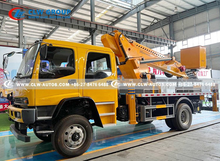ISUZU FVR All Drive 34m Aerial Working Truck 11