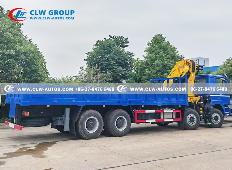 Shacman 28 Tons Crane Truck 4