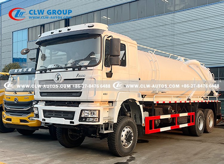 Shacman 12CBM Sewer Jetting Truck 4