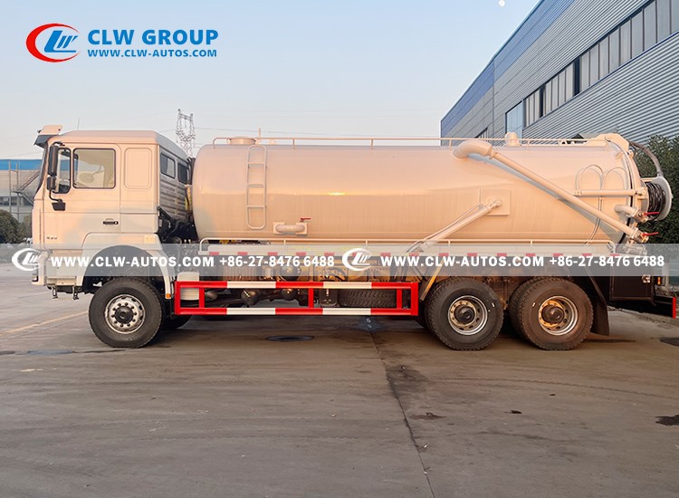 Shacman 12CBM Sewer Jetting Truck 6