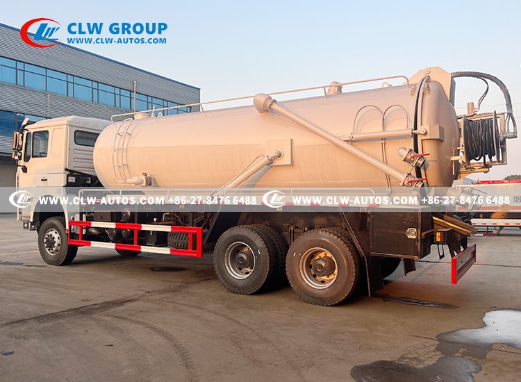 Shacman 12CBM Sewer Jetting Truck 7