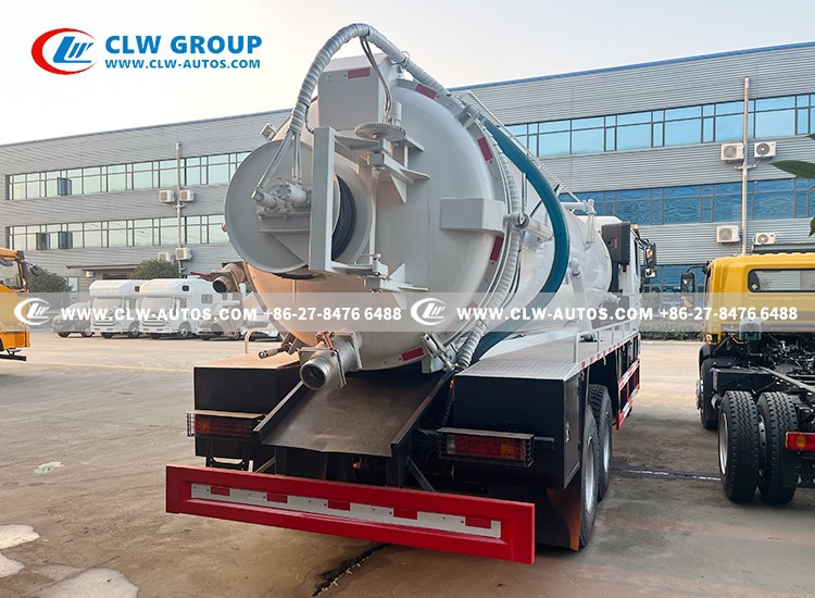 Shacman 12CBM Sewer Jetting Truck 8