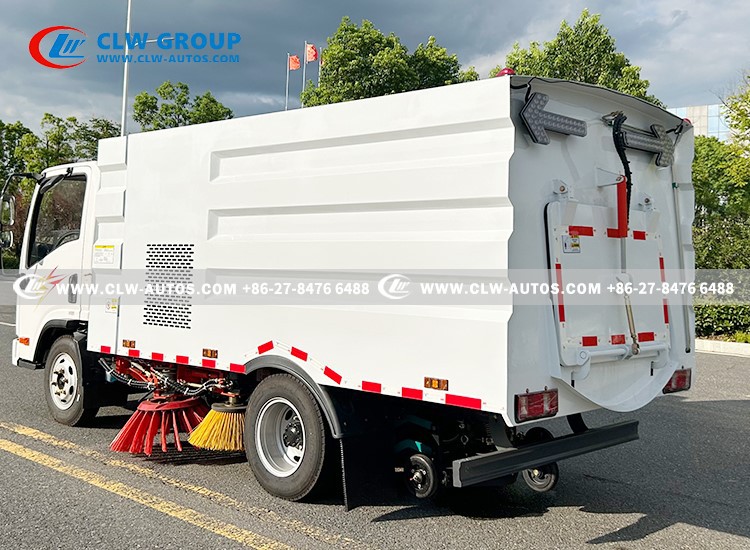 FAW 3CBM Small Street Sweeper Truck 10