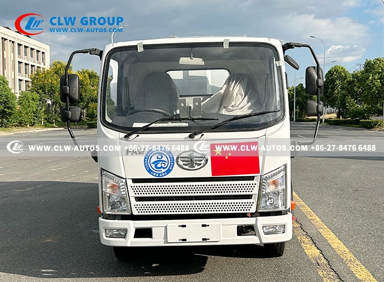 FAW 3CBM Small Street Sweeper Truck 13