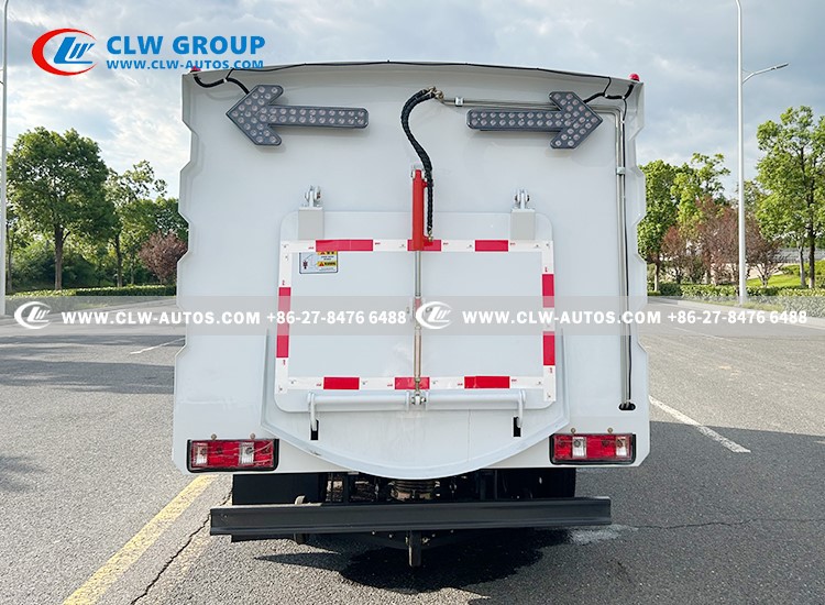 FAW 3CBM Small Street Sweeper Truck 9