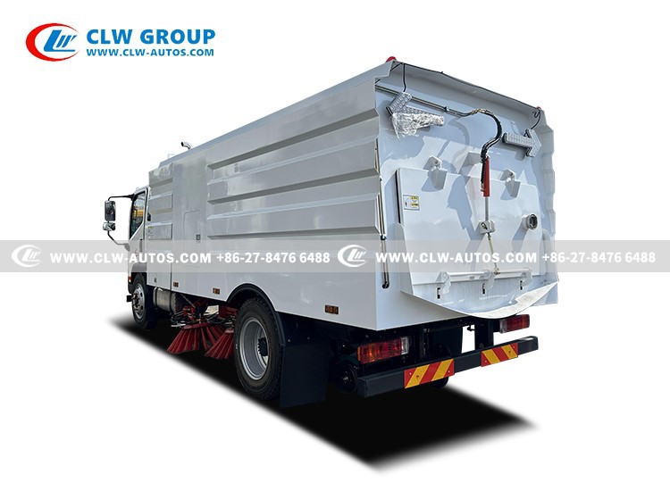 FAW 10CBM Truck Mounted Road Sweeper 3