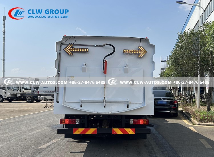 FAW 10CBM Truck Mounted Road Sweeper 7
