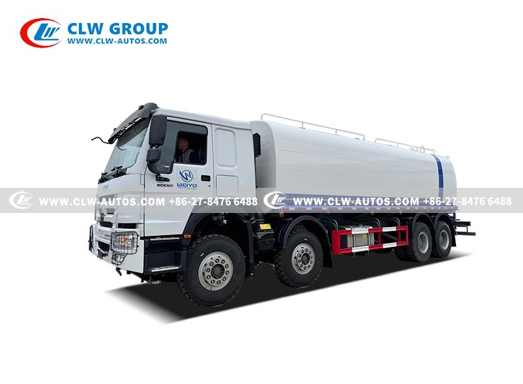 HOWO 12 Wheeler 35000L Water Cart Truck 1