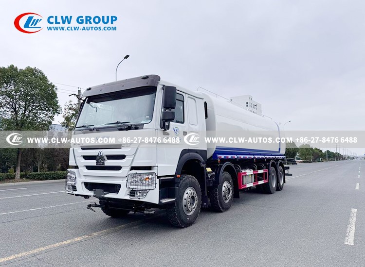 HOWO 12 Wheeler 35000L Water Cart Truck 11