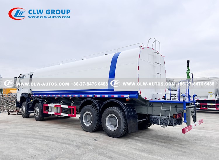 HOWO 12 Wheeler 35000L Water Cart Truck 7