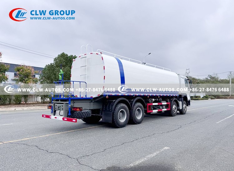 HOWO 12 Wheeler 35000L Water Cart Truck 12