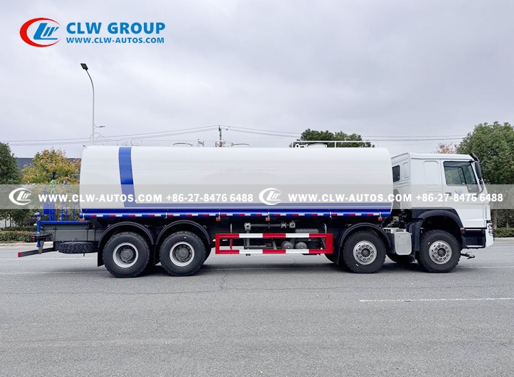 HOWO 12 Wheeler 35000L Water Cart Truck 6