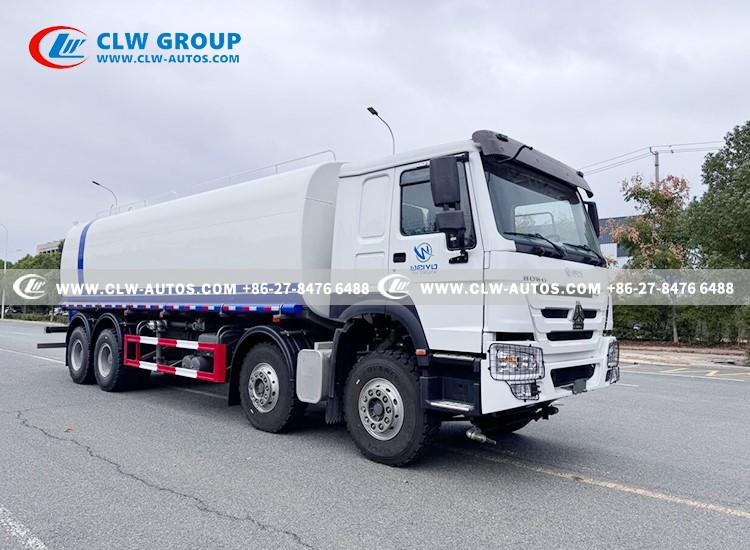 HOWO 12 Wheeler 35000L Water Cart Truck 8