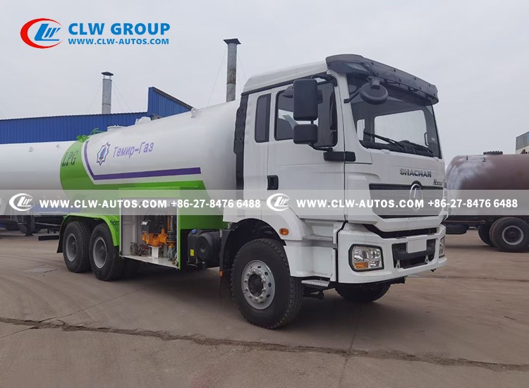 Shacman 10tons LPG Gas Transport Tanker Truck 5