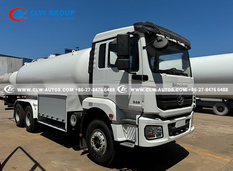 Shacman 10tons LPG Gas Transport Tanker Truck 8
