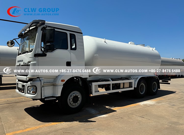 Shacman 10tons LPG Gas Transport Tanker Truck 7