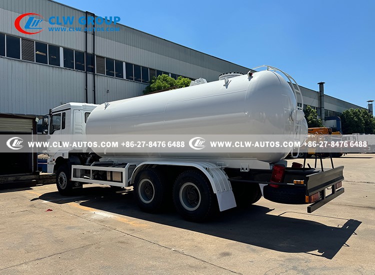 Shacman 10tons LPG Gas Transport Tanker Truck 6