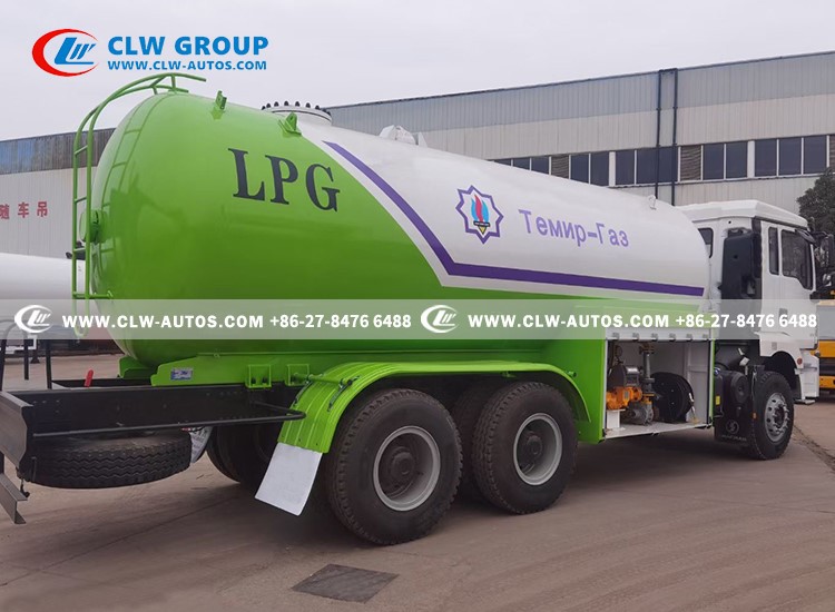 Shacman 10tons LPG Gas Transport Tanker Truck 9