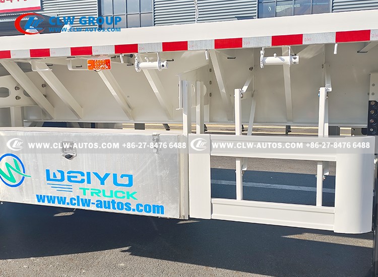 3 Axle Flatbed Semi Trailer 1