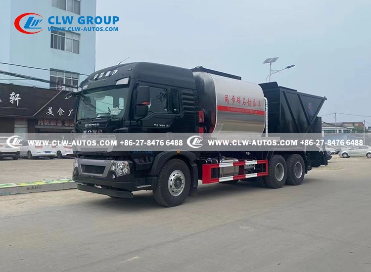 10 Wheels Synchronous Chip Sealer Truck